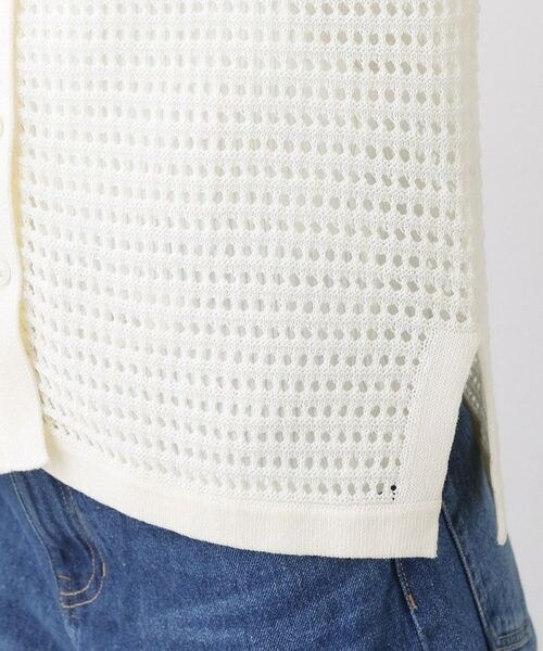 Dessin / デッサン カーディガン・ボレロ | 透かし編み衿付きカーディガン | 詳細14