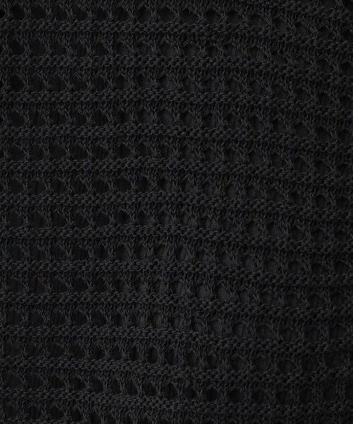 Dessin / デッサン カーディガン・ボレロ | 透かし編み衿付きカーディガン | 詳細8