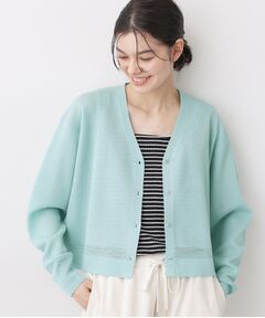 Dessin / デッサン カーディガン・ボレロ | コットンポリVネックカーディガン