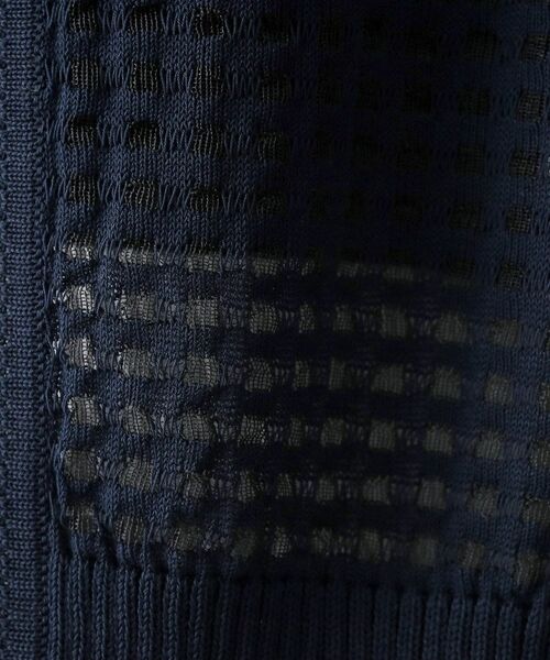 Dessin / デッサン カーディガン・ボレロ | 【洗える】チェック柄シアークルーネックカーディガン | 詳細12