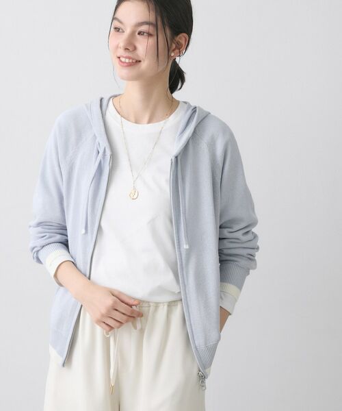 Dessin / デッサン パーカー | 【洗える】リネン混フーデッドパーカー | 詳細10