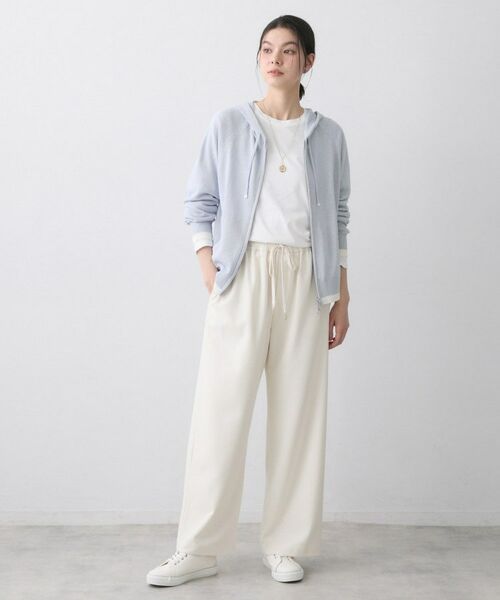 Dessin / デッサン パーカー | 【洗える】リネン混フーデッドパーカー | 詳細11