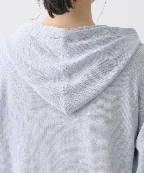 Dessin / デッサン パーカー | 【洗える】リネン混フーデッドパーカー | 詳細17
