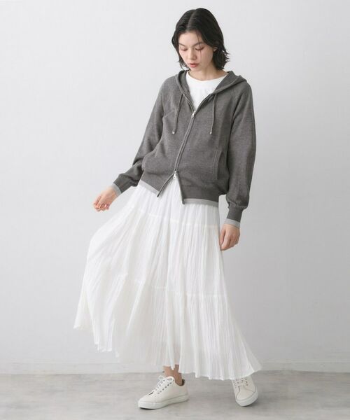 Dessin / デッサン パーカー | 【洗える】リネン混フーデッドパーカー | 詳細7