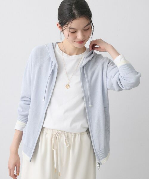 Dessin / デッサン パーカー | 【洗える】リネン混フーデッドパーカー | 詳細9