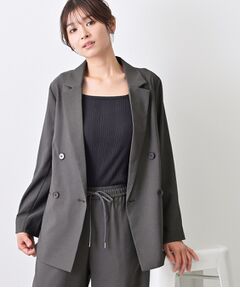 Dessin / デッサン テーラードジャケット | 【セットアップ可/洗える】ダブルストレッチジャケット