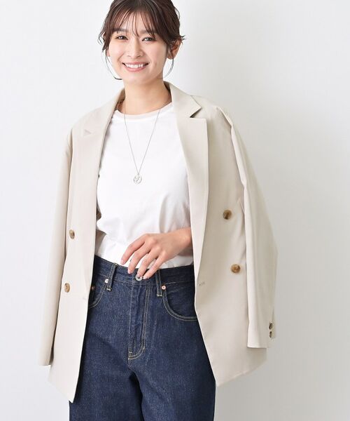 Dessin / デッサン テーラードジャケット | 【セットアップ可/洗える】ダブルストレッチジャケット | 詳細10