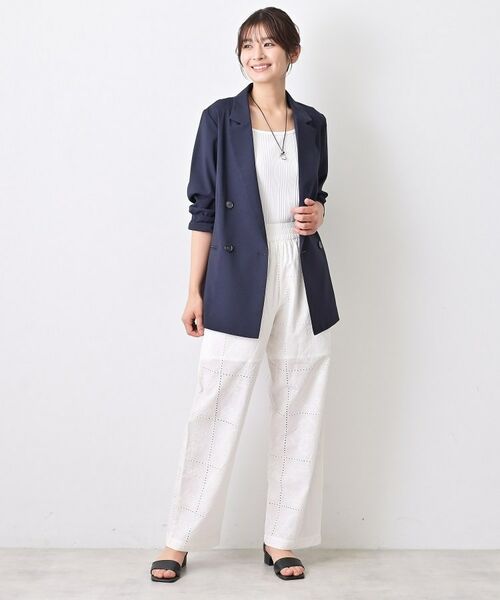 Dessin / デッサン テーラードジャケット | 【セットアップ可/洗える】ダブルストレッチジャケット | 詳細15