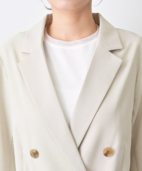 Dessin / デッサン テーラードジャケット | 【セットアップ可/洗える】ダブルストレッチジャケット | 詳細22
