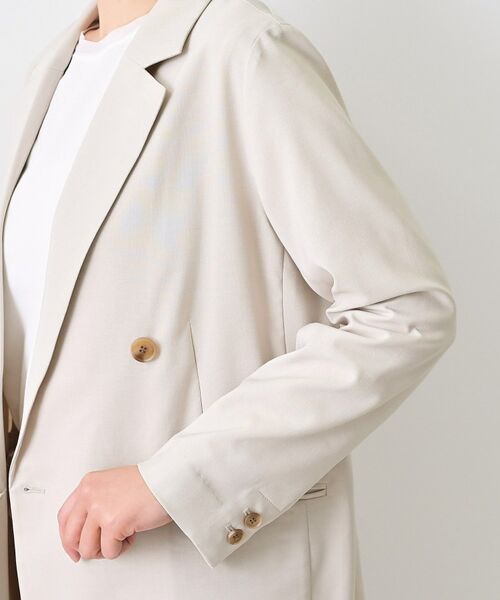 Dessin / デッサン テーラードジャケット | 【セットアップ可/洗える】ダブルストレッチジャケット | 詳細23