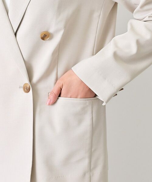 Dessin / デッサン テーラードジャケット | 【セットアップ可/洗える】ダブルストレッチジャケット | 詳細25