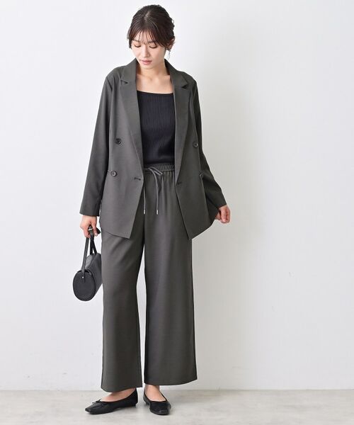 Dessin / デッサン テーラードジャケット | 【セットアップ可/洗える】ダブルストレッチジャケット | 詳細4