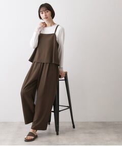 Dessin / デッサン サロペット・オールインワン | 【吸汗速乾/洗える】リラクシーキャミサロペット