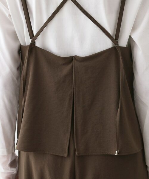 Dessin / デッサン サロペット・オールインワン | 【吸汗速乾/洗える】リラクシーキャミサロペット | 詳細14