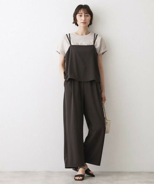 Dessin / デッサン サロペット・オールインワン | 【吸汗速乾/洗える】リラクシーキャミサロペット | 詳細2