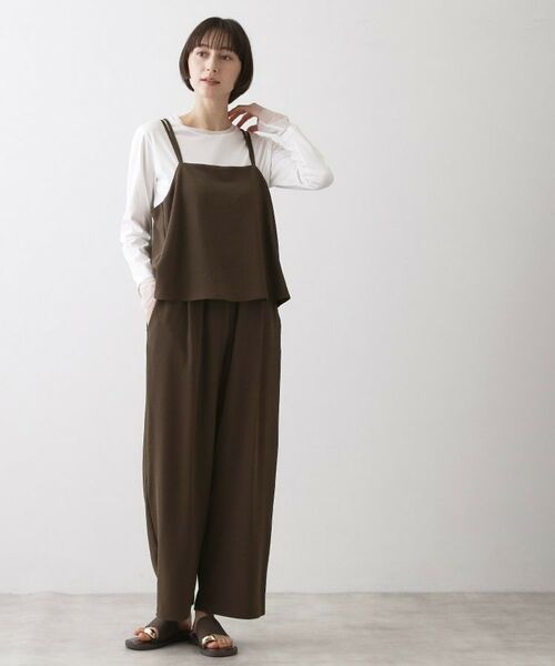 Dessin / デッサン サロペット・オールインワン | 【吸汗速乾/洗える】リラクシーキャミサロペット | 詳細6