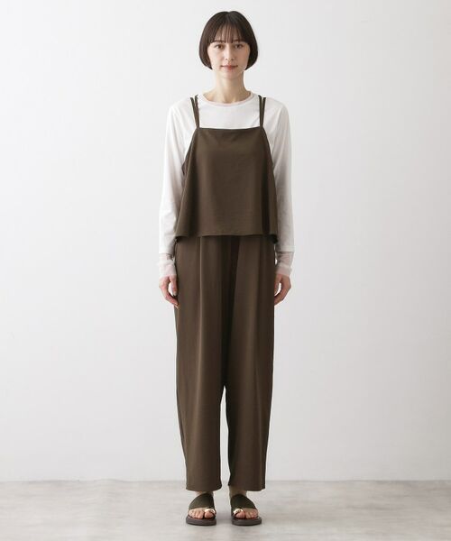 Dessin / デッサン サロペット・オールインワン | 【吸汗速乾/洗える】リラクシーキャミサロペット | 詳細9