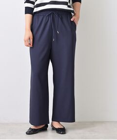 Dessin / デッサン パンツ | 【セットアップ可/洗える】ストレッチセミワイドパンツ