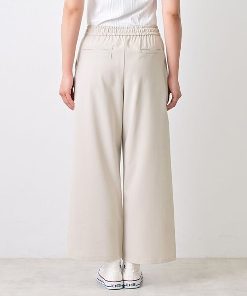 Dessin / デッサン パンツ | 【セットアップ可/洗える】ストレッチセミワイドパンツ | 詳細18