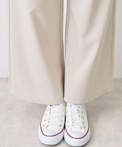 Dessin / デッサン パンツ | 【セットアップ可/洗える】ストレッチセミワイドパンツ | 詳細22