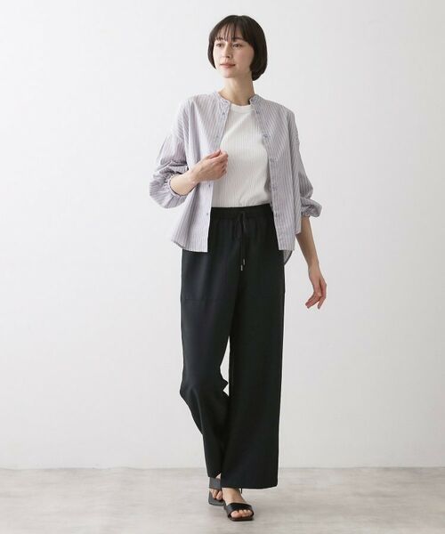 Dessin / デッサン パンツ | 【接触冷感】 タンブラーワイドパンツ | 詳細10