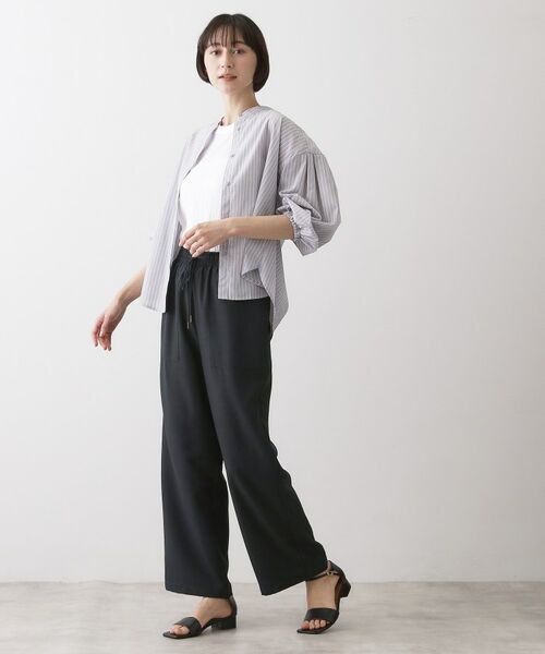 Dessin / デッサン パンツ | 【接触冷感】 タンブラーワイドパンツ | 詳細11