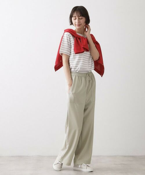 Dessin / デッサン パンツ | 【接触冷感】 タンブラーワイドパンツ | 詳細3