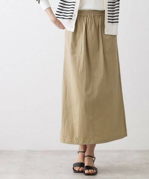 Dessin / デッサン ロング・マキシ丈スカート | ストレッチベイカースカート | 詳細5