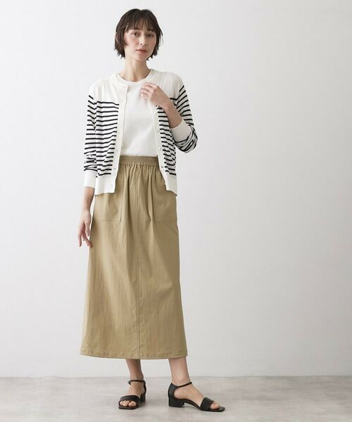 Dessin / デッサン ロング・マキシ丈スカート | ストレッチベイカースカート | 詳細6