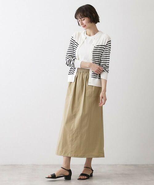 Dessin / デッサン ロング・マキシ丈スカート | ストレッチベイカースカート | 詳細7