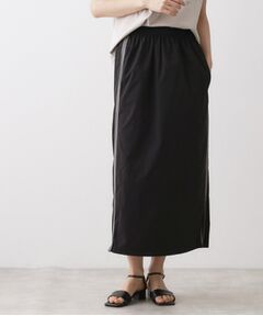 Dessin / デッサン ロング・マキシ丈スカート | 【撥水/ウエストゴム】ストレッチIラインスカート