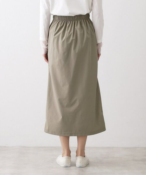 Dessin / デッサン ロング・マキシ丈スカート | 【撥水/ウエストゴム】ストレッチIラインスカート | 詳細11