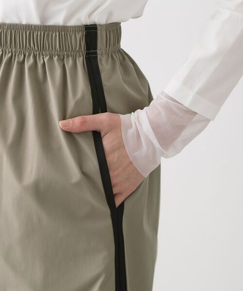 Dessin / デッサン ロング・マキシ丈スカート | 【撥水/ウエストゴム】ストレッチIラインスカート | 詳細13