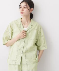 Dessin / デッサン シャツ・ブラウス | 刺繍レースシャツ