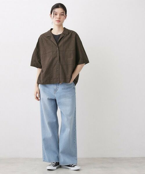 Dessin / デッサン シャツ・ブラウス | 刺繍レースシャツ | 詳細11