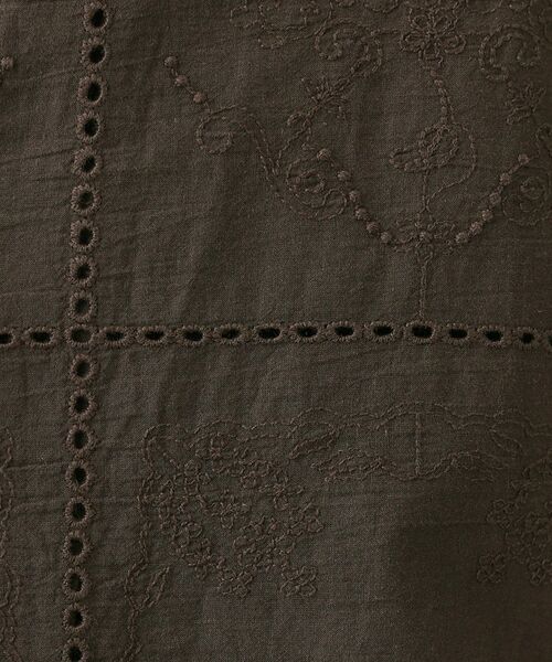 Dessin / デッサン シャツ・ブラウス | 刺繍レースシャツ | 詳細12