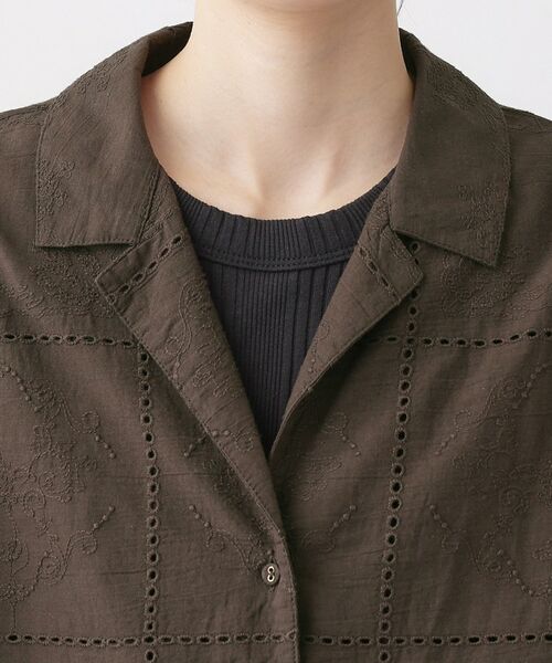 Dessin / デッサン シャツ・ブラウス | 刺繍レースシャツ | 詳細16