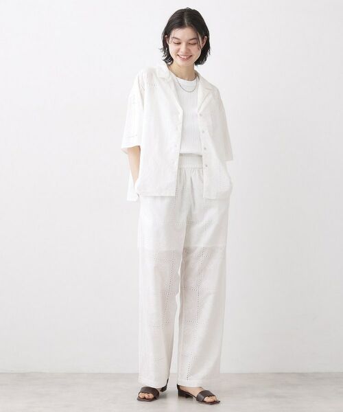 Dessin / デッサン シャツ・ブラウス | 刺繍レースシャツ | 詳細2