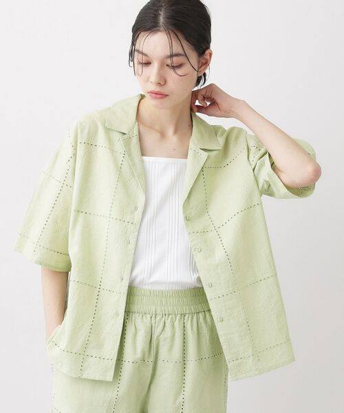 Dessin / デッサン シャツ・ブラウス | 刺繍レースシャツ | 詳細5