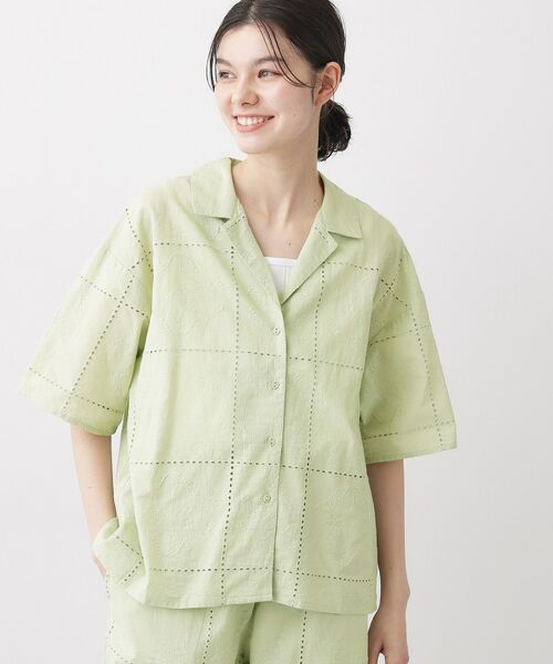 Dessin / デッサン シャツ・ブラウス | 刺繍レースシャツ | 詳細6