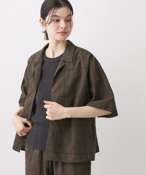 Dessin / デッサン シャツ・ブラウス | 刺繍レースシャツ | 詳細9