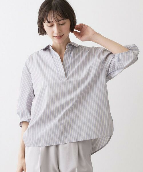 Dessin / デッサン シャツ・ブラウス | TCブロードスキッパー | 詳細10