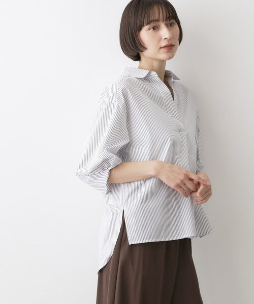 Dessin / デッサン シャツ・ブラウス | TCブロードスキッパー | 詳細6