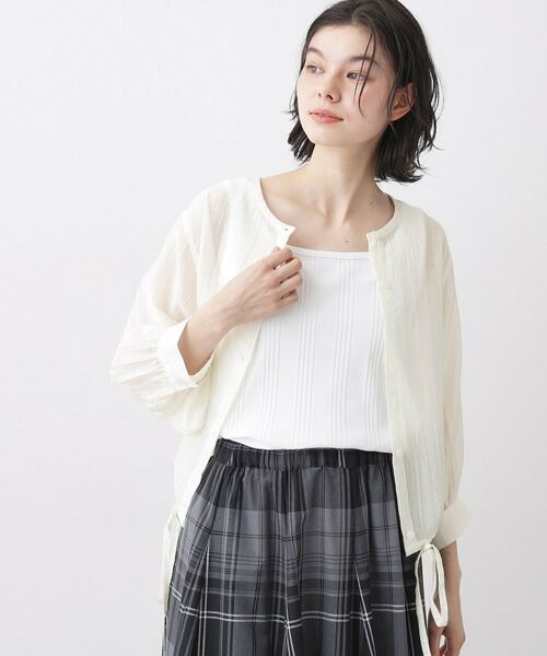 Dessin / デッサン シャツ・ブラウス | シアードロストブラウス | 詳細1