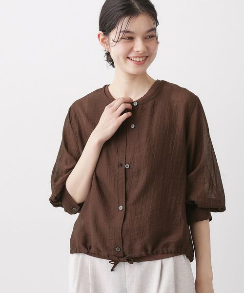 Dessin / デッサン シャツ・ブラウス | シアードロストブラウス | 詳細6