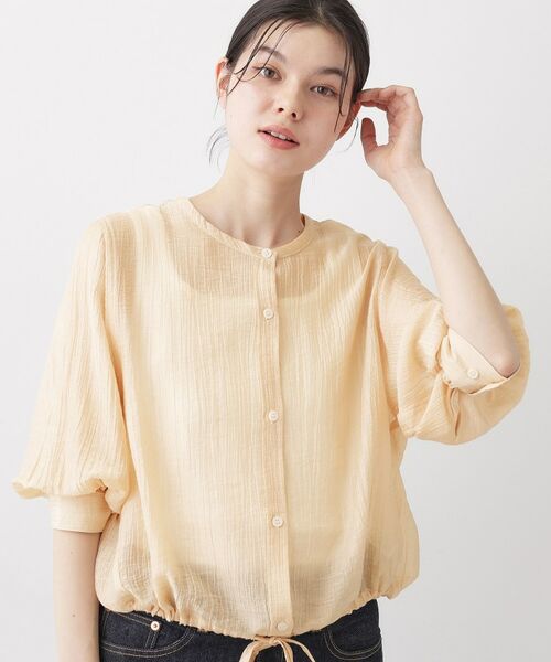 Dessin / デッサン シャツ・ブラウス | シアードロストブラウス（ライトピンク(070)）