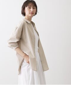 Dessin / デッサン シャツ・ブラウス | 高密度ストライプシャツ