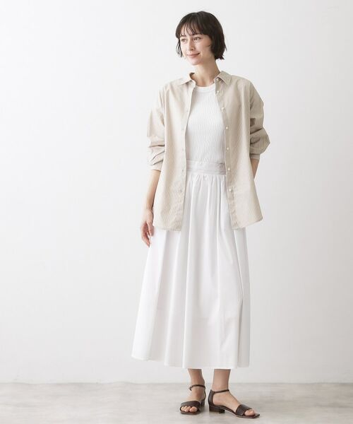 Dessin / デッサン シャツ・ブラウス | 高密度ストライプシャツ | 詳細10