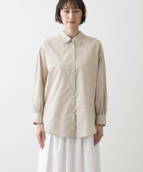 Dessin / デッサン シャツ・ブラウス | 高密度ストライプシャツ | 詳細13