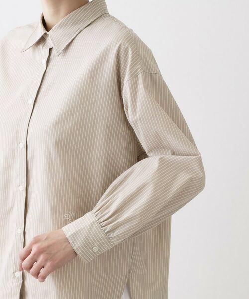 Dessin / デッサン シャツ・ブラウス | 高密度ストライプシャツ | 詳細17